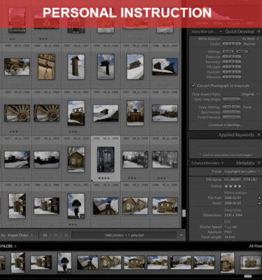 Shooting RAW and Lightroom CC Workshop